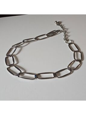 Vintage Silver Chain Link Belt